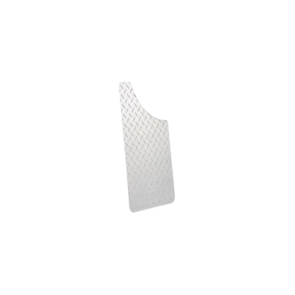 Universal Mud Flaps Brite-Tread 11in X 19in With Radius Notch - DZ1808